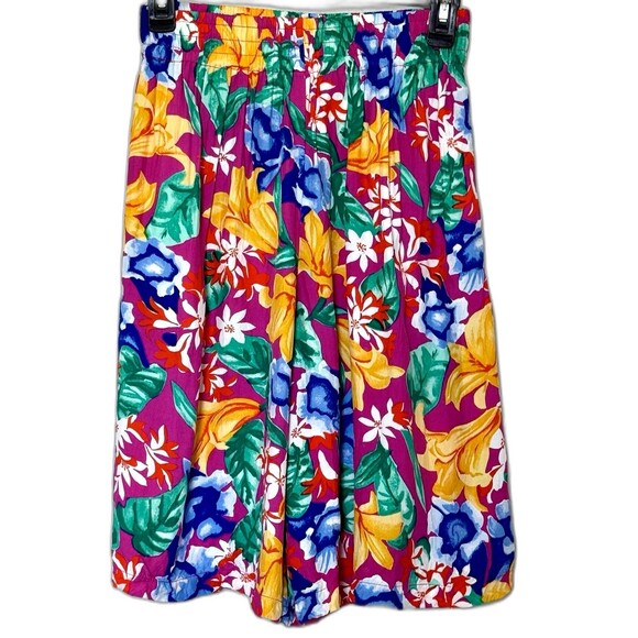 Vintage COUNTERPARS Bermuda Skort Made in USA Sz S Skorts 90s - Picture 3 of 7